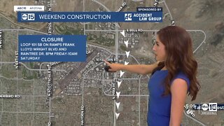 Weekend traffic alert: Freeway restrictions in the Valley
