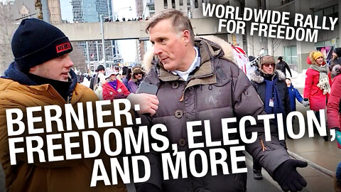 'There's no logic anywhere': Maxime Bernier speaks at Toronto’s Worldwide Freedom Rally