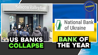 US BANK RUN As UKRAINE Win BANK OF YEAR Award / Hugo Talks
