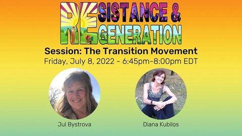 #NoWar2022 Session: The Transition Movement with Jul Bystrova and Diana Kubilos