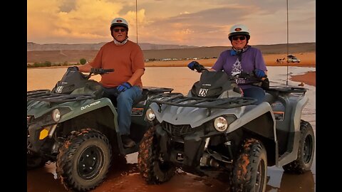 Visiting Utah EP6 - ATV Ride, Ft Pearce and Dinosaur Tracks