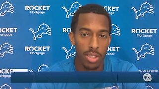New Lions WR Trinity Benson, KhaDarel Hodge talk about opportunity in Detroit