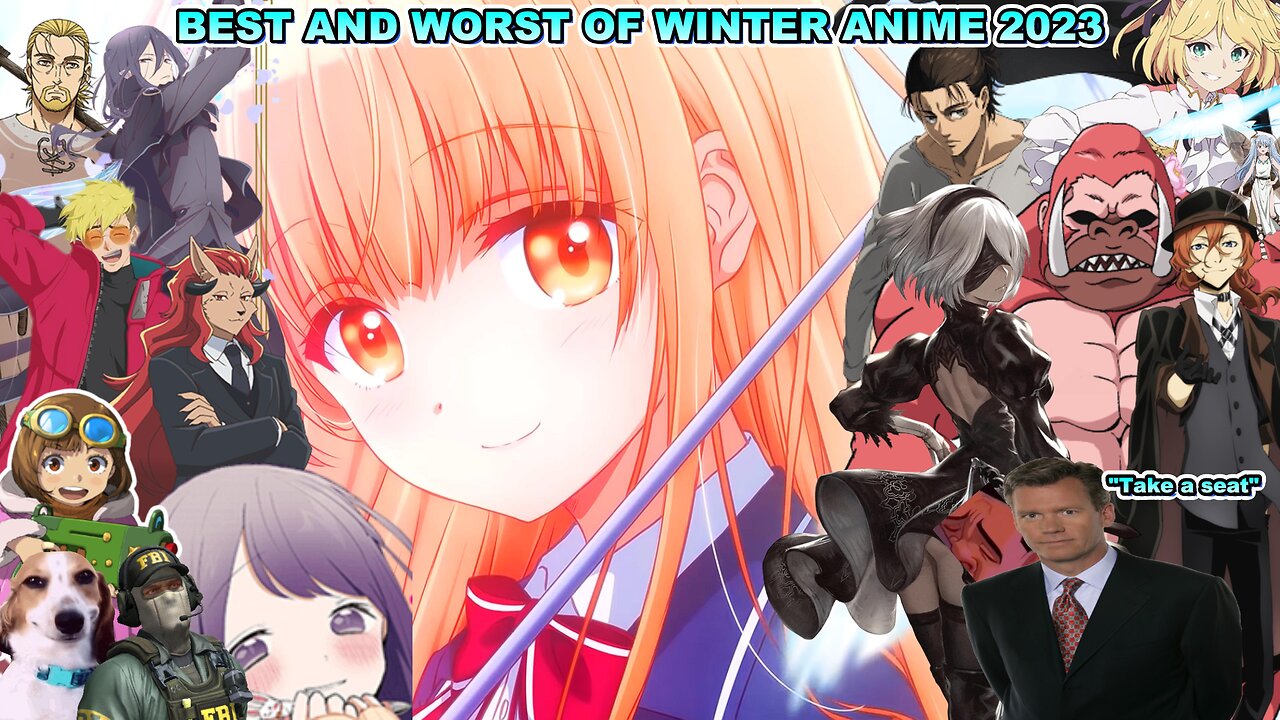 Winter 2023 Anime Season Tier List! Ranking All The Shows I Watched! -  YouTube
