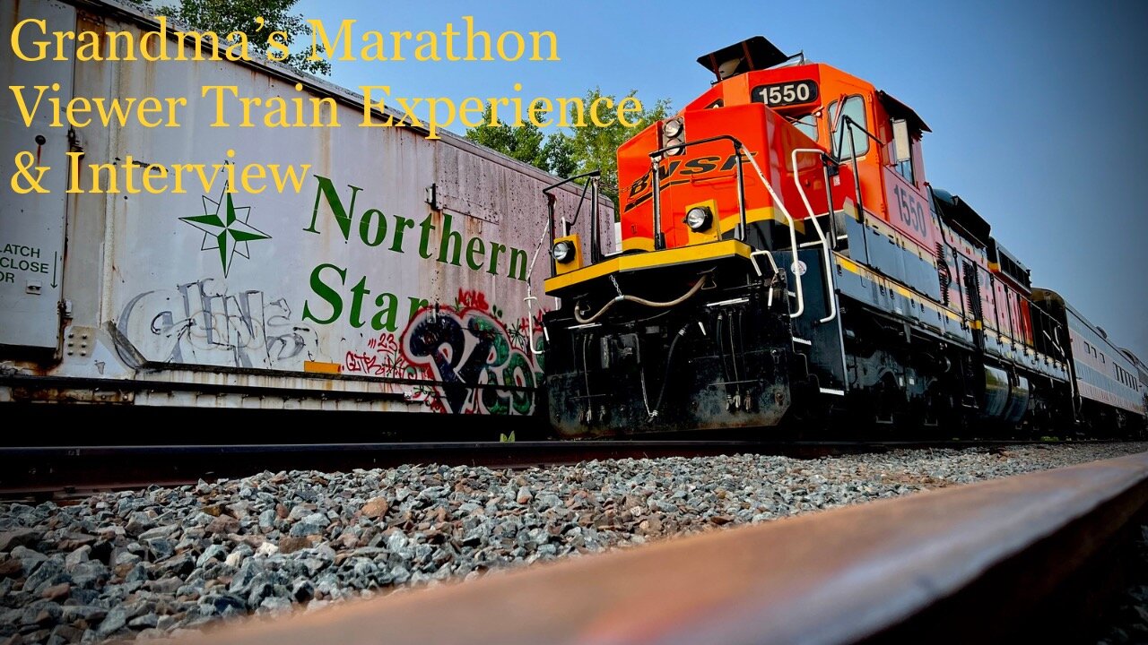 Grandma’s Marathon Viewer Train Experience & Interview North Shore