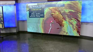 Hurricane Ian nears category 5 storm