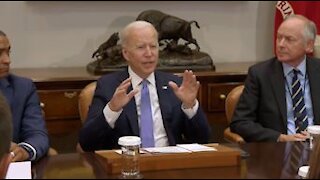 Biden gives COVID-19 update saying vaccinated will not die