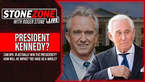 CAN RFK JR. ACTUALLY WIN? How Will He Impact the 2024 Race? - Roger Stone Explains on The StoneZONE