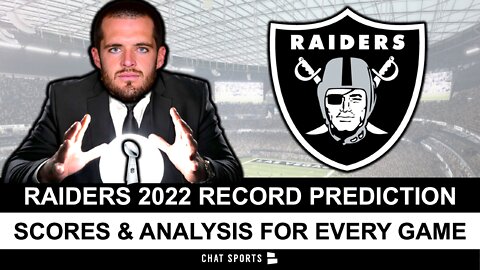 Raiders Insider Predicts Las Vegas To Finish With More Wins Than Last Season