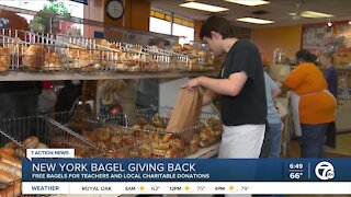 New York Bagel Giving Back