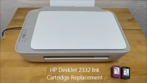 HP DeskJet 2332 Ink Cartridge Replacement