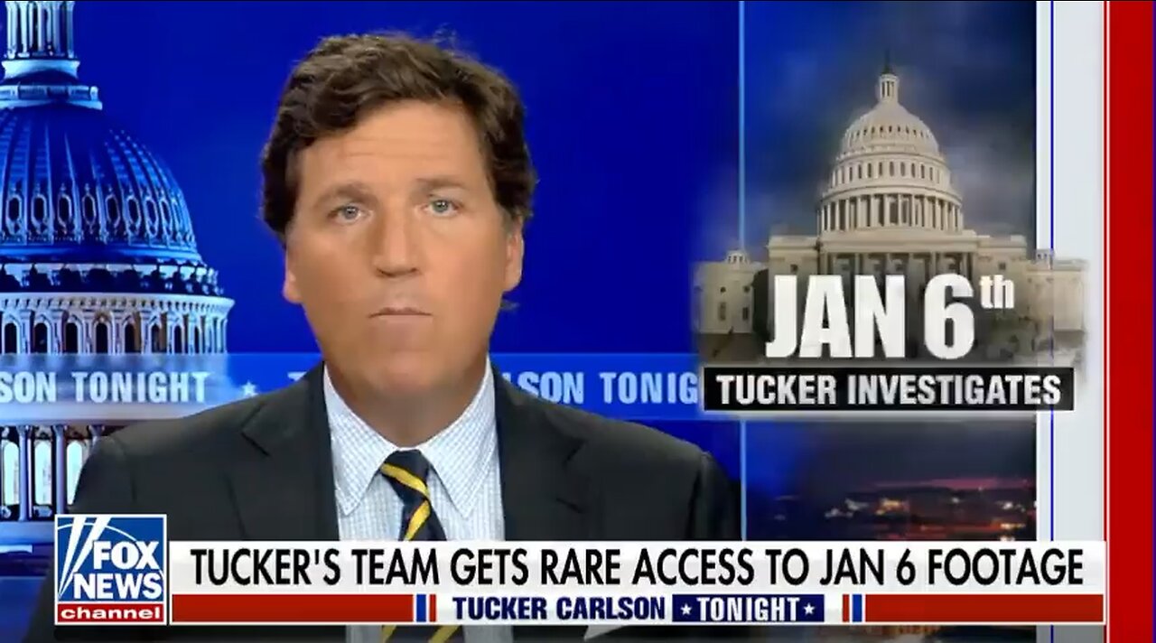 Tucker Carlson shows never before scene images of the Capitol on ...