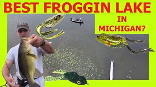 Best Bass Fishing Froggin Lake?