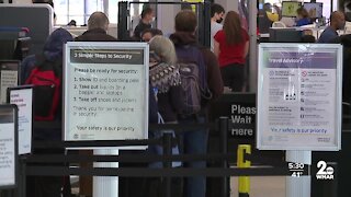 Preparing for holiday travel at BWI Airport