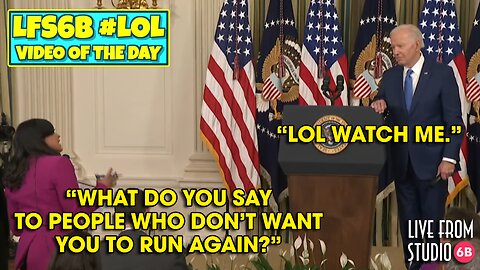 Joe Biden's Answer to Haters Is Priceless! (LOL of the Day)
