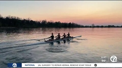 2 rowing teams from Friends of the Detroit Boat Club are heading to nationals!
