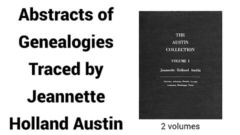 The Austin Collection, in 2 volumes