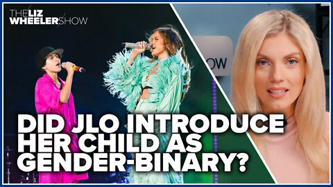 Did JLO introduce her child as gender-binary?