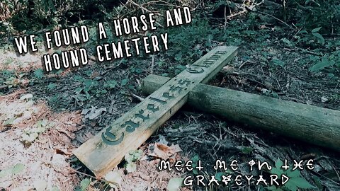 Horse and Hound Cemetery at St. James Farm - meet me in the graveyard