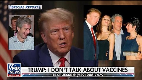 Pedophile Satanist Psyop Donald Trump: "I Don’t Talk About 'Vaccines'!" [21.06.2023]