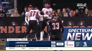 La Salle runs away from Anderson, 45-21