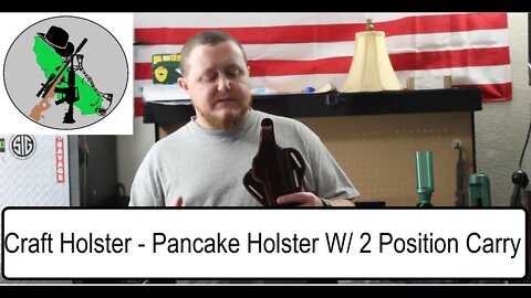 Craft Holster - Pancake With 2 Position Carry for 5 Inch 1911