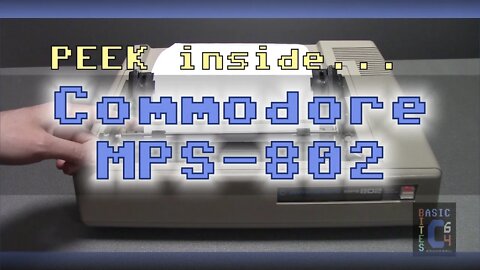 Commodore MPS-802 (1526) Dot Matrix Printer for C64 / VIC-20