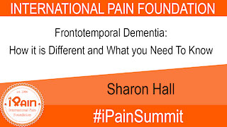 iPain Summit Sharon Hall