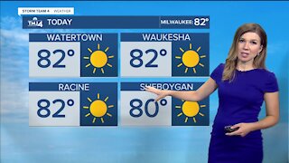 Southeast Wisconsin weather: Sunny, cooler, and less humid Monday
