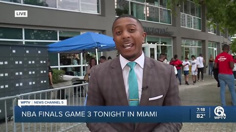 Heat, Nuggets play in NBA Finals Game 3 in Miami