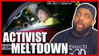 BLM Activist Has MELTDOWN Over Routine Traffic Stop