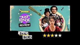 Enola Holmes Review | Millie Bobby Brown | Just Binge Review | SpotboyE