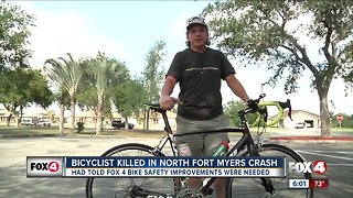 Bicyclist Killed in North Fort Myers Crash