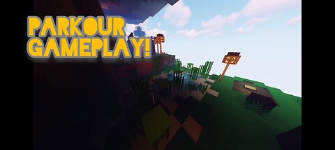 minecraft parkour gameplay