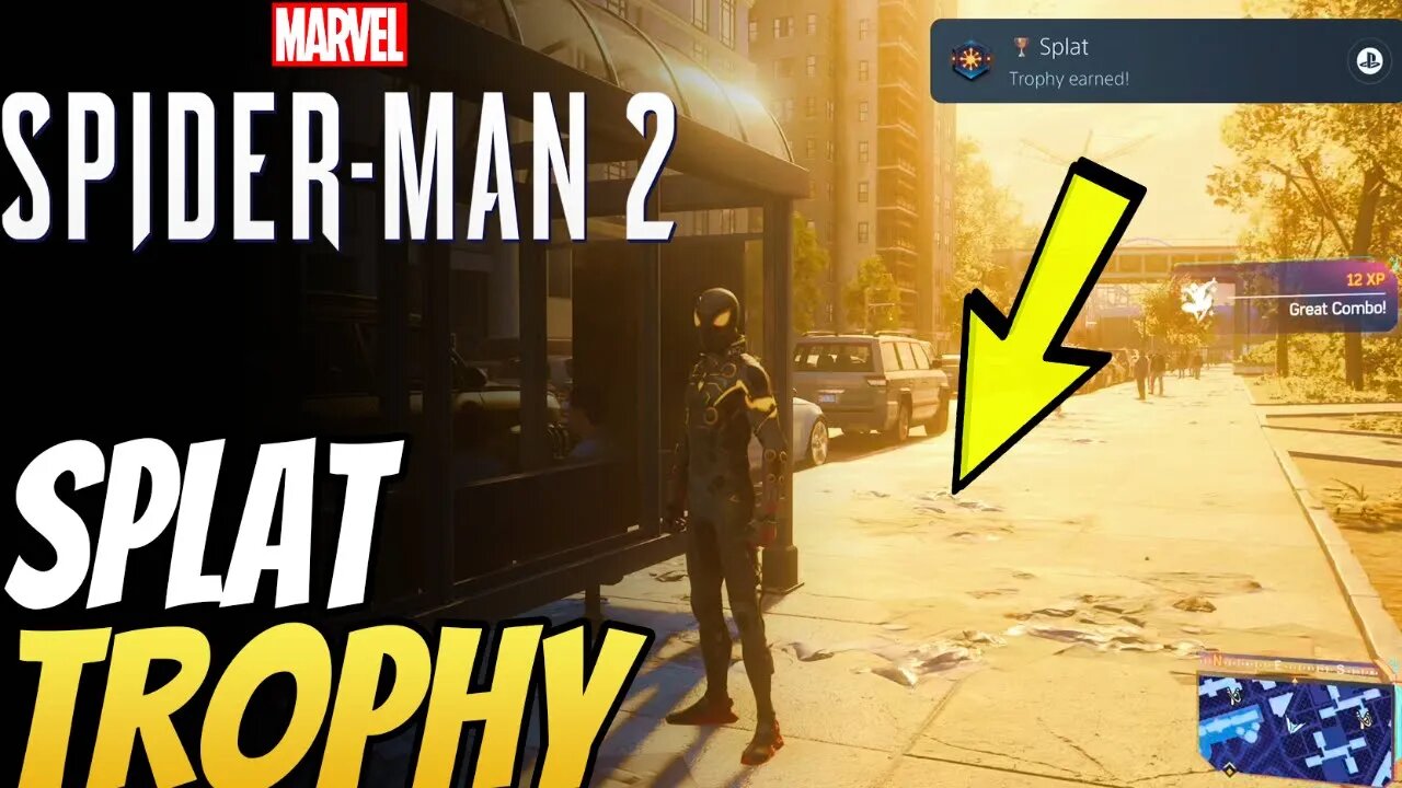 Spiderman 2 Splat Trophy Guide 