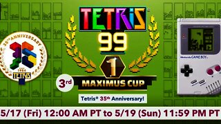 TETRIS 99 Big Block DLC & Classic Game Boy Theme Maximus Cup!