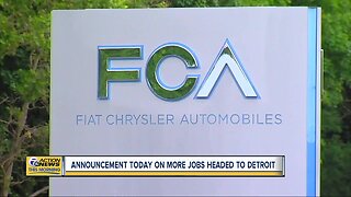 Announcement today on more jobs headed to Detroit