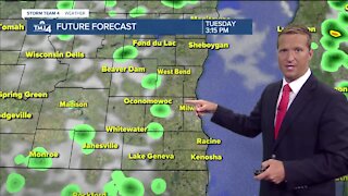 Increase in humidity, scattered showers in store for Monday