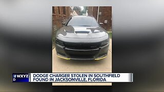 Stolen Dodge Charger found in Florida