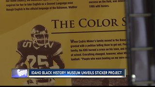 Idaho Black History Museum unveils sticker project