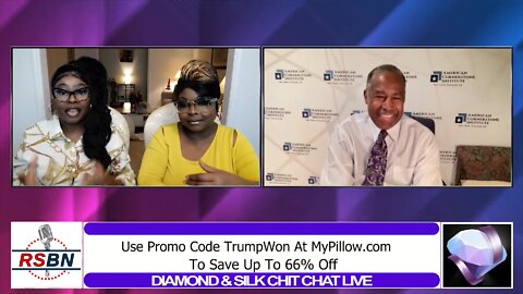 Diamond & Silk Chit Chat Live Joined by: Dr. Ben Carson 8/11/22