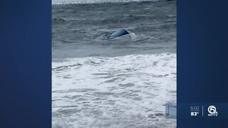 3 boaters rescued from capsized boat near Boynton Beach