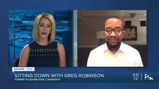 Former candidate for Tulsa mayor Greg Robinson talks about election day