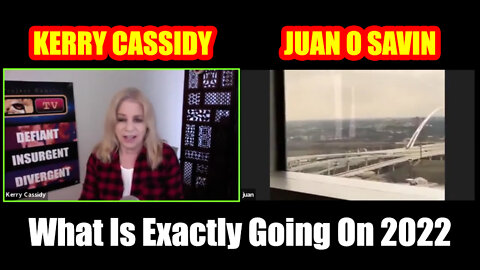 Juan O Savin w. Kerry Cassidy "What Is Exactly Going On 2022"
