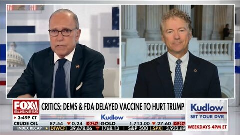 Dr. Paul Joins Kudlow to Discuss Lab Leak Investigation - September 13, 2022
