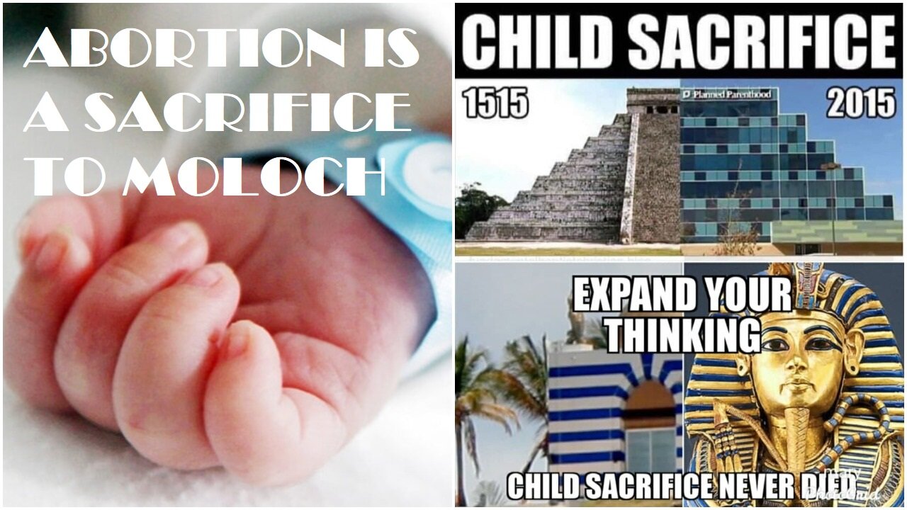 ABORTION IS A SACRIFICE TO MOLOCH ITS RALLY WEEKEND~!