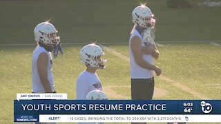 Youth Sports Resume Practice