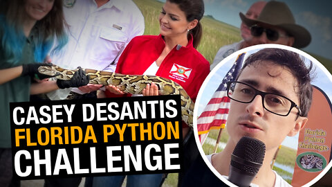 First Lady Casey DeSantis Kicks Off Annual Florida Python Challenge