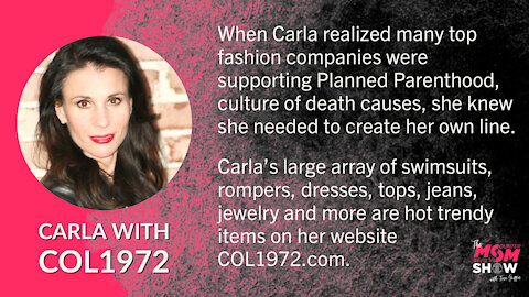 Carla Co-Founder of COL1972 Talks About Her Life-Saving Fashion Brand