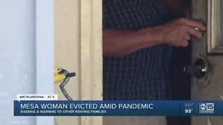 Mesa woman evicted amid coronavirus pandemic