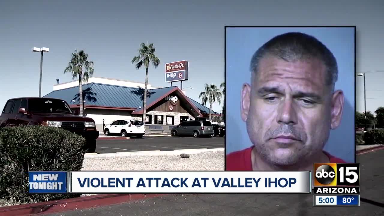 Man attacks women inside Phoenix IHOP restaurant